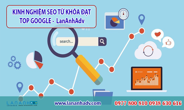 Kinh nghiệm seo từ khóa website top google