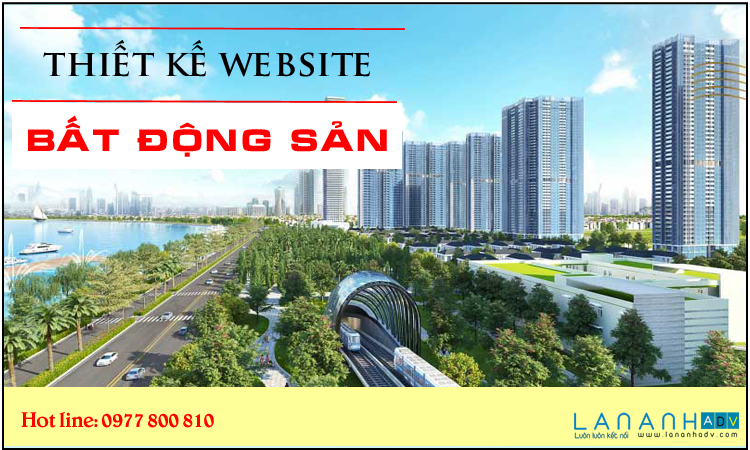 Thiết kế website bất động sản