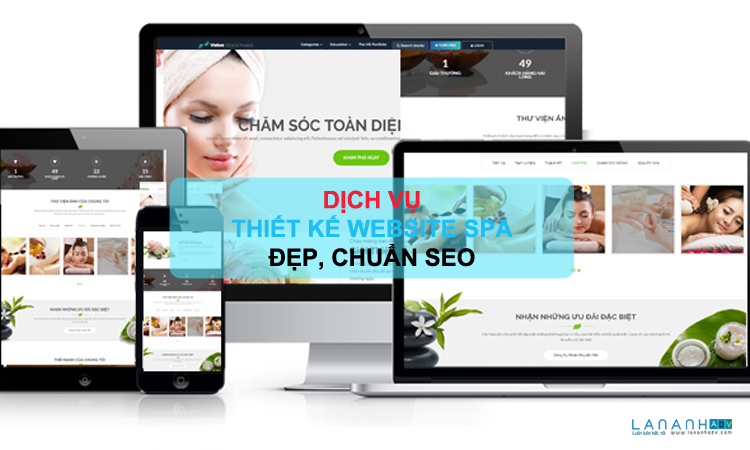 Thiết kế website spa 